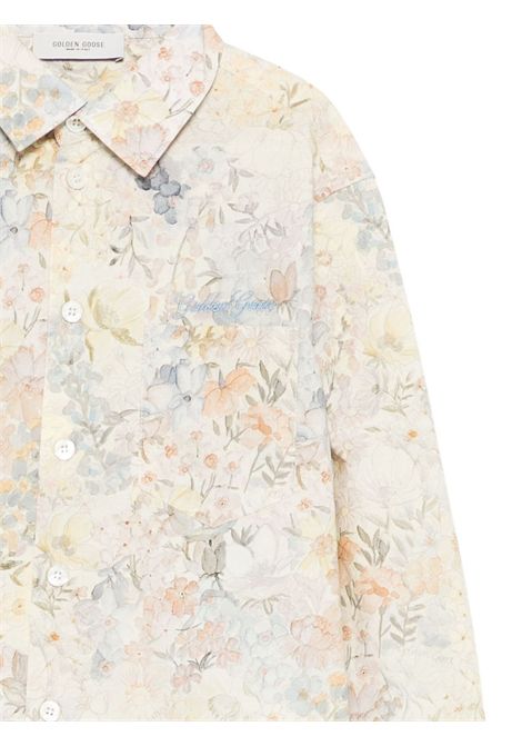 Camicia con stampa GOLDEN GOOSE KIDS | GKP01397 P00222983136